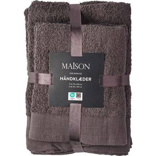 Maison håndklæder 4-pak - grå