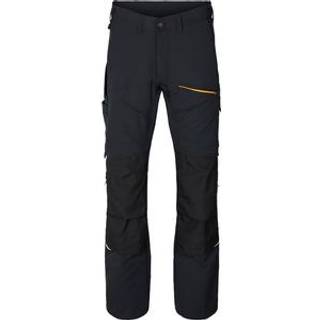 FRISTADS® Evolve SORT Oekotex® Servicebuks 4-vejs stretch m/Knælommer (218 g/m²) Str. D116