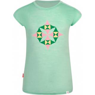 Trollkids Girl's Sandefjord T Merino-shirt Børn størrelse 140 farve grøn