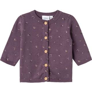 Name It Arctic Dusk Blomstret Cardigan