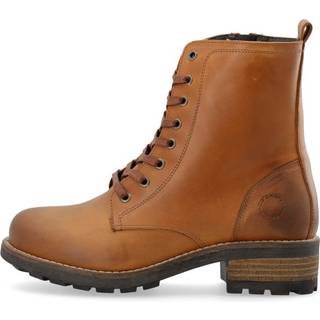 Ca'Shott Women's Caskarla Lace Boot Fritidsstøvler Damer størrelse 39 farve brun