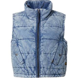 Padded Mae Vest - Medium blue - Women