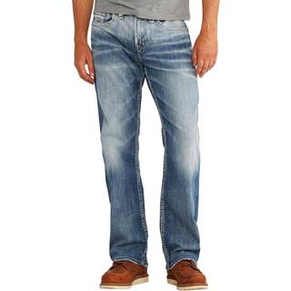 Silver Jeans Co Herre Craig Easy Fit Bootcut Jean Medium Indigo LDS260 36W X 32L