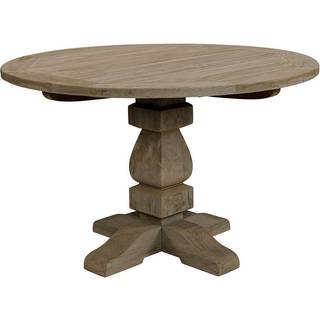 French spisebord charcoal Ø150