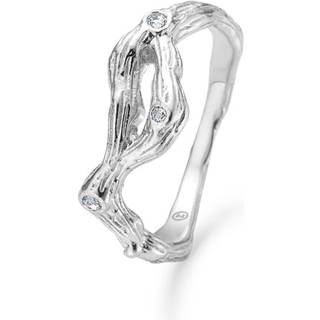 Studio Z - Tangled sølv ring med zirkonia - 7147804