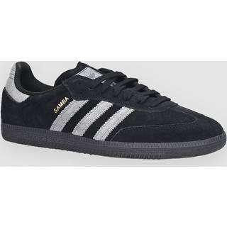 adidas Skateboarding Samba ADV Skatesko - 8.5 - cblack/grefou/goldmt