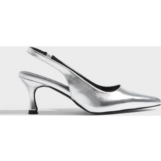 Pieces Pcnellie Pump Silver Colour 39