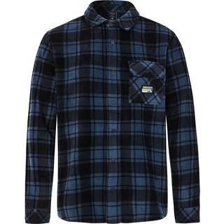 Protest Prtoutwell Outdoor Overshirt Skjorte Herrer størrelse S farve blå/sort