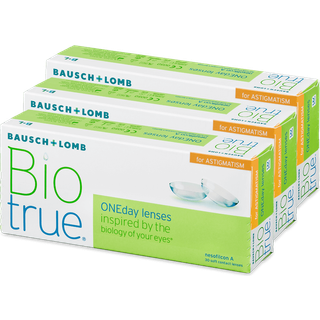 Biotrue ONEday for Astigmatism (90 linser)