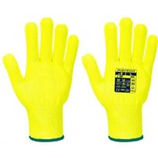 Pro Cut Liner handske - Gul (Størrelse: M)