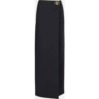 Valentino Crepe Couture maxi skirt - black - XS
