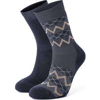 Wool Sock 2-Pack W Dark Blue (36/38)