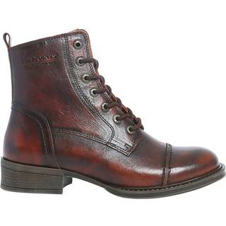 Ten Points Women's Pandora Boots Tanned Leather Fritidsstøvler Damer størrelse 38 farve brun/grå