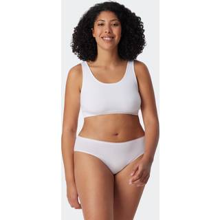 Schiesser 2-pak 95-5 Organic Tai - White - X-Large