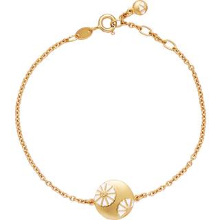Lund Copenhagen marguerit forgyldt armbånd med mønt