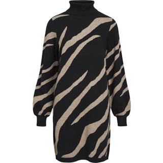 Objray L/S Knit Rollneck Dress