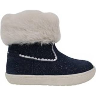 Toezone Toezone Girls Faith Suede Leather Faux Fur Zip Boots