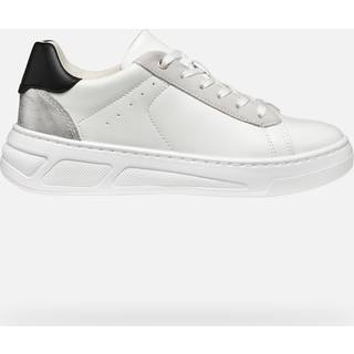 GEOX Dame Ljuba Sneakers Hvid/Sølv