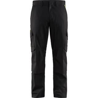 Blåkläder 1448 Industri Buks med knælommer stretch / Industri Arbejdsbuks med knælommer stretch - C158 - Sort