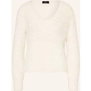 American Vintage American Vintage Cream Raxow V-Neck Sweater