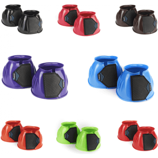 Shires Arma PVC Over Reach Bell Boot (svart full)