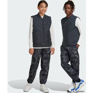 Allover Print Kids cargobukser - Carbon / Multicolor - 128