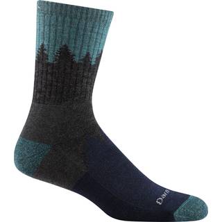 Darn Tough Men's Number 2 Micro Crew Midweight Hiking Sock Gray, M (41-42.5)