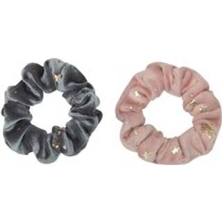Mimi & Lula 2 Scrunchies hårelastikker - Velvet Starry Swanlake