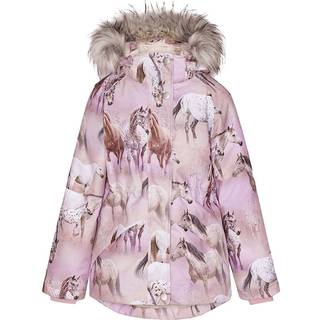 Molo Cathy Jakke Dreamy Horses 116 cm  Lyserød  116 cm  kvinde