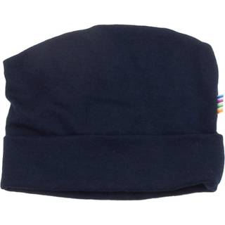 Hue i navy dobbeltlag 100% merino uld