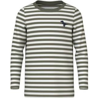 Name It Tea Leaf Dino Stribet Bluse