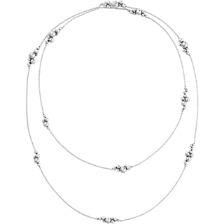 MOONLIGHT GRAPES Sautoir-halskæde, Georg Jensen, Sterlingsølv