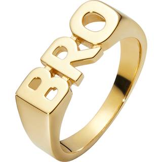 Bro Ring- Goldplated Silver - Maria Black - Guld 52