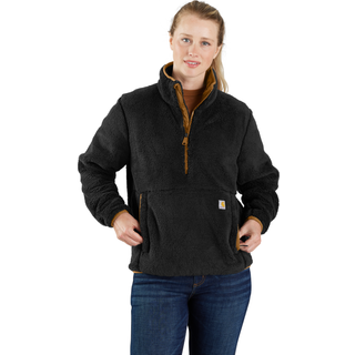 Carhartt Loose fit fleece pullover, Dame, Black, XL