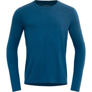 Devold Hovland Merino 200 Shirt Merino-shirt Herrer størrelse L farve blå