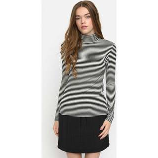 Soft Rebels Fenja Stripe Rollneck SR424-302 Black