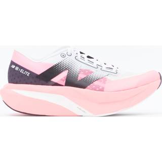 New Balance Kvinder FuelCell SuperComp Elite v4 i Lyserød/Hvid/Sort/Brungrå Synthetic, Størrelse 37