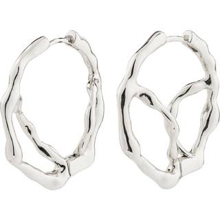 Pilgrim DIDO hoop øreringe sølvbelagt
