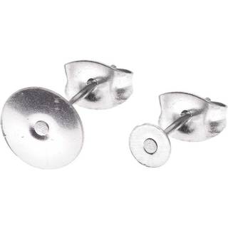 Ohrstecker mit runder Klebefläche