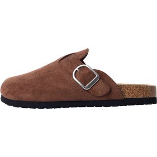 NAME IT Mules Avery Bitter Chocolate