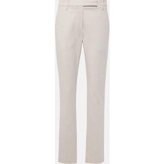 Brunello Cucinelli Cotton-blend slim pants - neutrals - XXXL