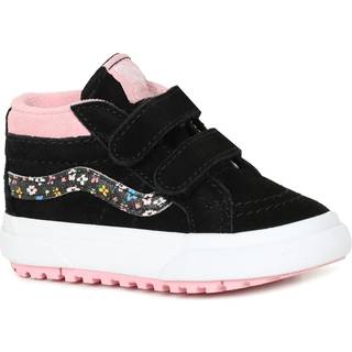 Vans - Toddler MTE Sk8-Mid Reissue Hook and Loop Shoes (1-4 Years), Black/Pink, Size: 26 - Pink - 26