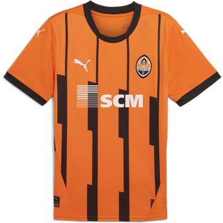 Men&#39;s Puma FC Shakhtar Donetsk 24/25 Home Jersey, Orange, Size S, Sport - Black - S