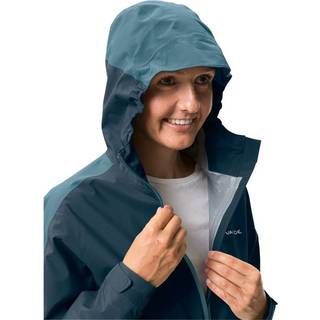 Vaude Women's Moab Rain Jacket II Cykeljakke Damer størrelse 36 farve blå