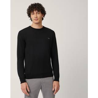 Harmont & Blaine Black Wool Sweater