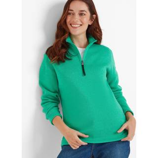 Tog 24 Tog 24 Green Womens Pearson Knitlook Zipneck Deep Fleece
