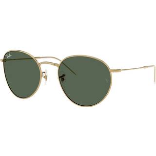 Ray - Ban Unisex RBR0103S ROUND REVERSE 001/VR Solbriller Metal Guld Grøn Pantos Normal