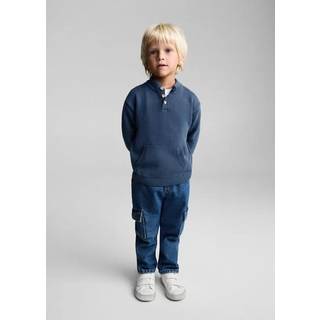 Mango Mango Blue 100% Cotton Hossegor Sweater