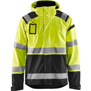 Blåkläder 4987 High Vis Skaljakke / High Vis Skaljakke - 6XL - High Vis Gul/Sort