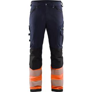Blåkläder 1193 High vis buks 4-vejs stretch / High vis buks 4-vejs stretch - D116 - Marineblå/High Vis Orange